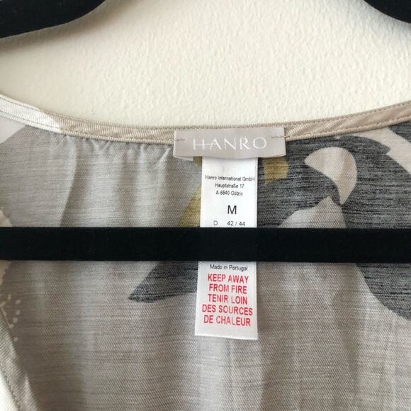 HANRO Phila Printed Tie Waist Midi Dress - Picture 5 of 6